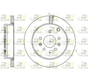Brzdový kotouč ROADHOUSE 61237.10