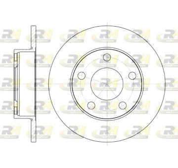 Brzdový kotouč ROADHOUSE 6124.00