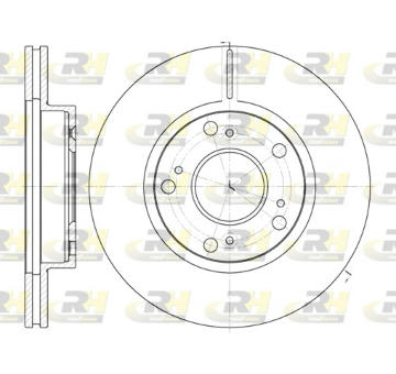 Brzdový kotouč ROADHOUSE 61263.10