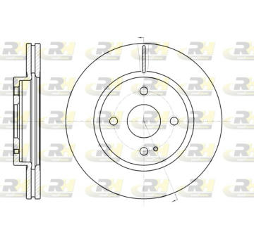 Brzdový kotouč ROADHOUSE 61266.10