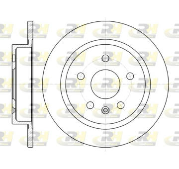 Brzdový kotouč ROADHOUSE 61279.00