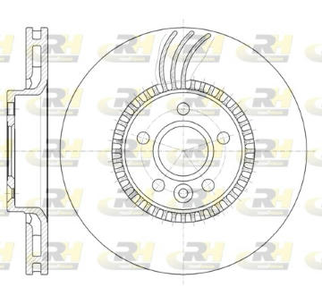 Brzdový kotouč ROADHOUSE 61280.10