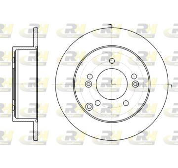 Brzdový kotouč ROADHOUSE 61293.00