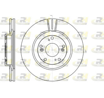 Brzdový kotouč ROADHOUSE 61297.10