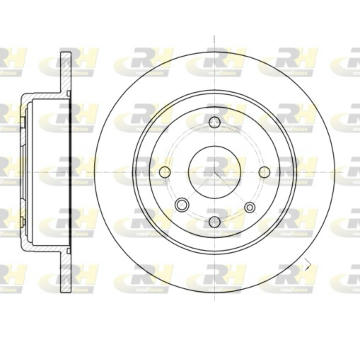 Brzdový kotouč ROADHOUSE 61321.00