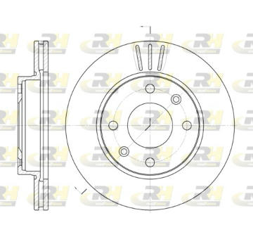 Brzdový kotouč ROADHOUSE 6133.10