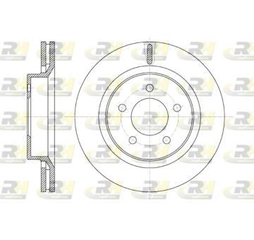Brzdový kotouč ROADHOUSE 61360.10