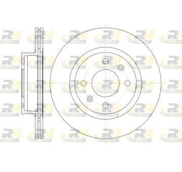 Brzdový kotouč ROADHOUSE 61365.10