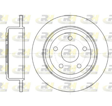 Brzdový kotouč ROADHOUSE 61368.00