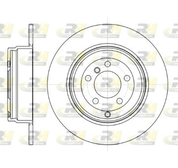 Brzdový kotouč ROADHOUSE 61381.00