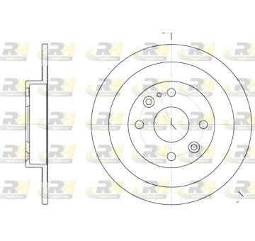 Brzdový kotouč ROADHOUSE 6148.00