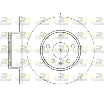 Brzdový kotúč ROADHOUSE 6149.00