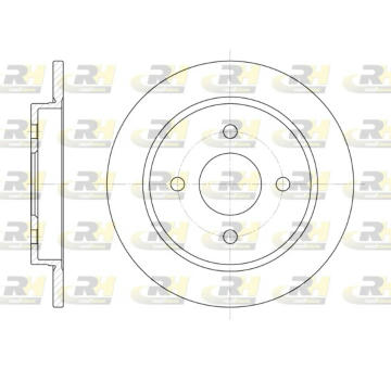 Brzdový kotúč ROADHOUSE 6155.00