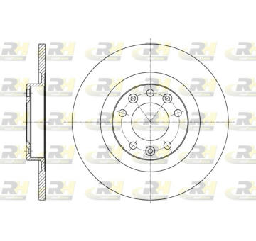 Brzdový kotúč ROADHOUSE 61557.00