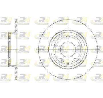 Brzdový kotouč ROADHOUSE 61575.00