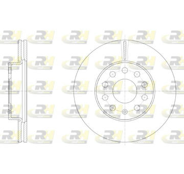 Brzdový kotouč ROADHOUSE 61586.10