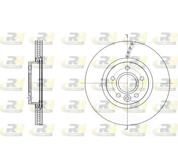 Brzdový kotouč ROADHOUSE 61589.10