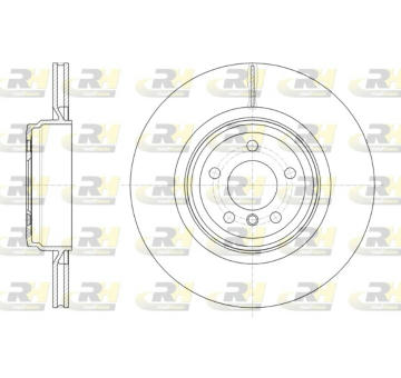 Brzdový kotouč ROADHOUSE 61599.10