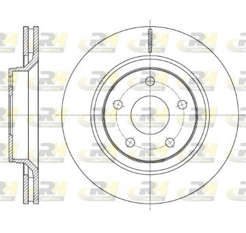 Brzdový kotouč ROADHOUSE 61610.10