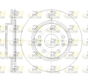 Brzdový kotouč ROADHOUSE 61665.10