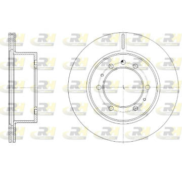 Brzdový kotouč ROADHOUSE 61686.10
