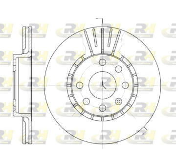 Brzdový kotouč ROADHOUSE 6174.10
