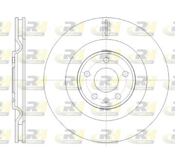 Brzdový kotouč ROADHOUSE 61775.10