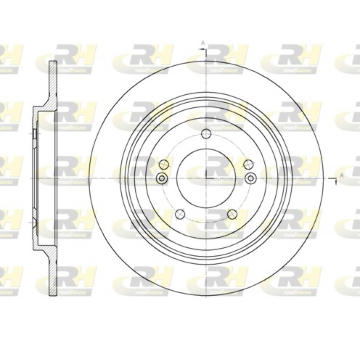 Brzdový kotouč ROADHOUSE 61780.00