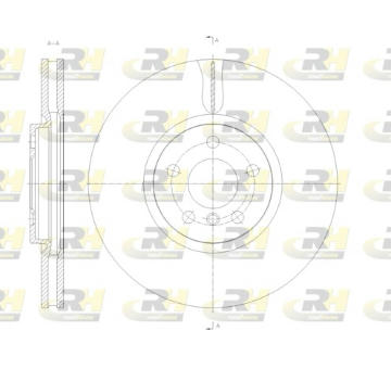 Brzdový kotouč ROADHOUSE 61789.10