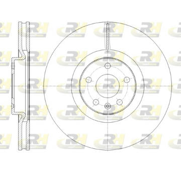 Brzdový kotouč ROADHOUSE 61797.10