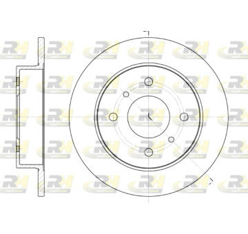 Brzdový kotouč ROADHOUSE 6200.00