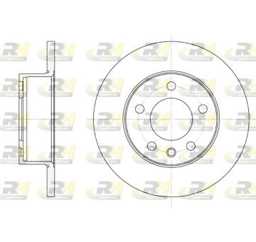 Brzdový kotouč ROADHOUSE 6201.00