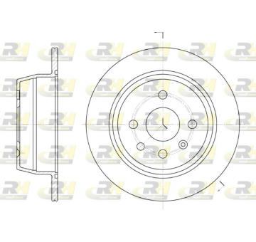 Brzdový kotouč ROADHOUSE 6207.00