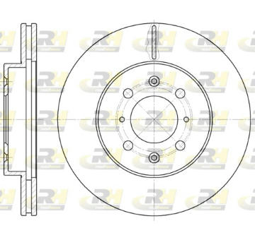Brzdový kotouč ROADHOUSE 6224.10