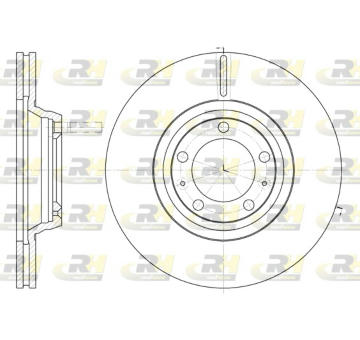 Brzdový kotouč ROADHOUSE 6247.10