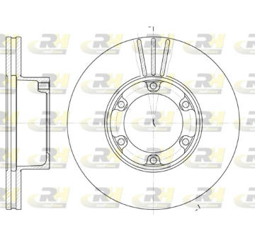 Brzdový kotouč ROADHOUSE 6277.10