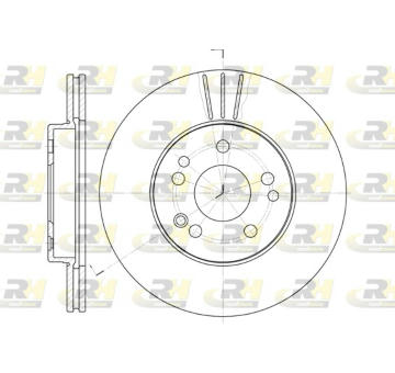 Brzdový kotouč ROADHOUSE 6314.10