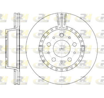 Brzdový kotouč ROADHOUSE 6325.10