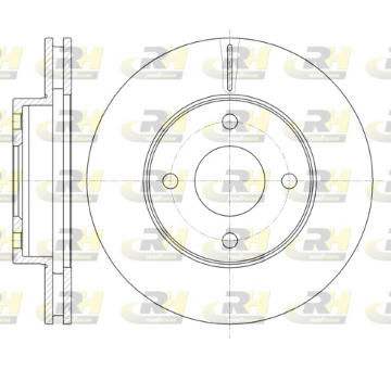 Brzdový kotouč ROADHOUSE 6365.10