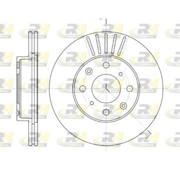 Brzdový kotouč ROADHOUSE 6369.10