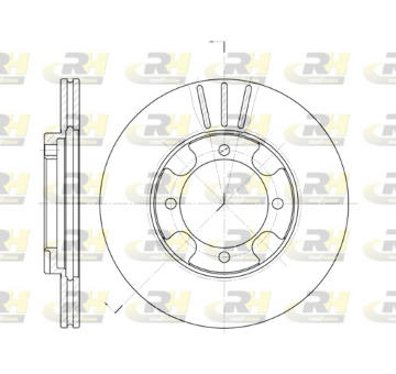Brzdový kotouč ROADHOUSE 6389.10