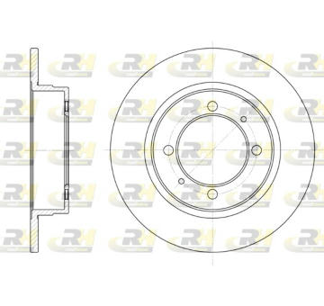 Brzdový kotouč ROADHOUSE 6390.00
