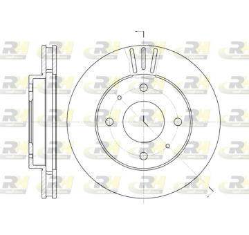 Brzdový kotúč ROADHOUSE 6394.11