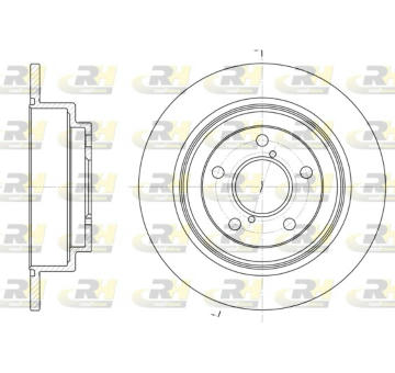 Brzdový kotouč ROADHOUSE 6398.00
