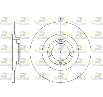 Brzdový kotouč ROADHOUSE 6400.00