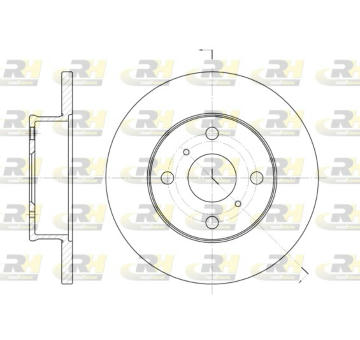 Brzdový kotouč ROADHOUSE 6401.00