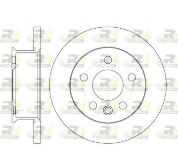 Brzdový kotouč ROADHOUSE 6414.00