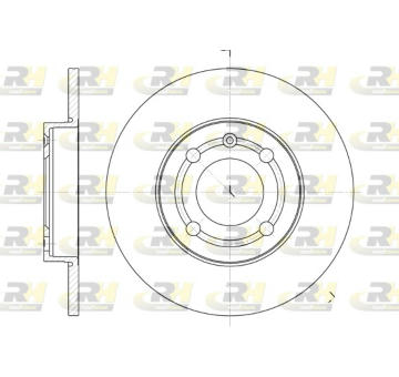 Brzdový kotúč ROADHOUSE 6418.00