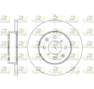 Brzdový kotouč ROADHOUSE 6451.00
