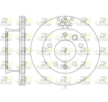 Brzdový kotúč ROADHOUSE 6461.10